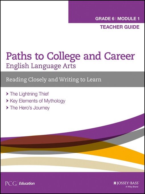 Title details for English Language Arts, Grade 6 Module 1 by PCG Education - Available